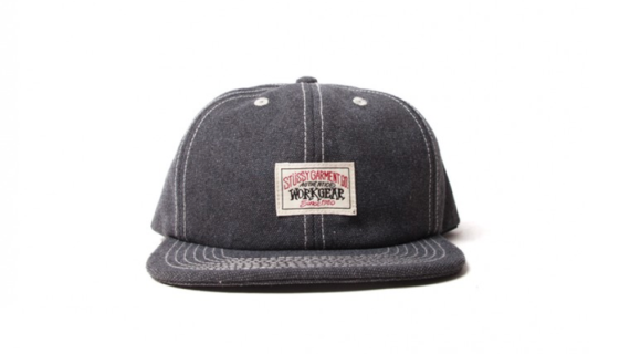 Stussy Canvas Workgear Cap Black 1311041