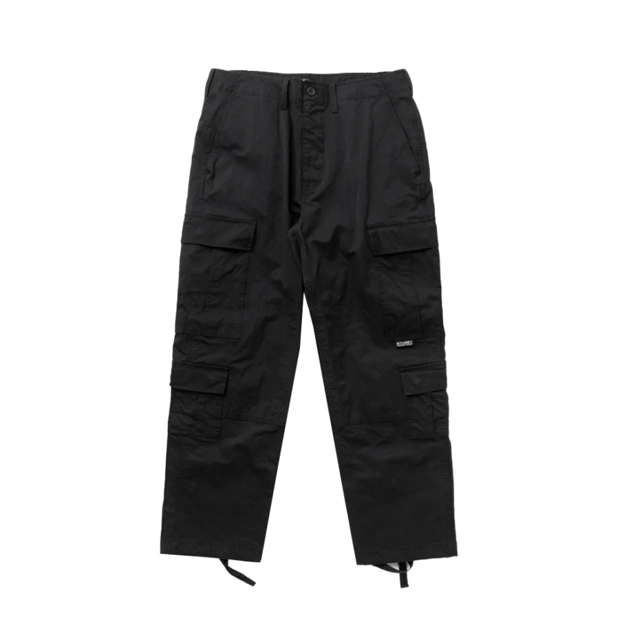 Stussy Nylon Ripstop Surplus Cargo Black 116543