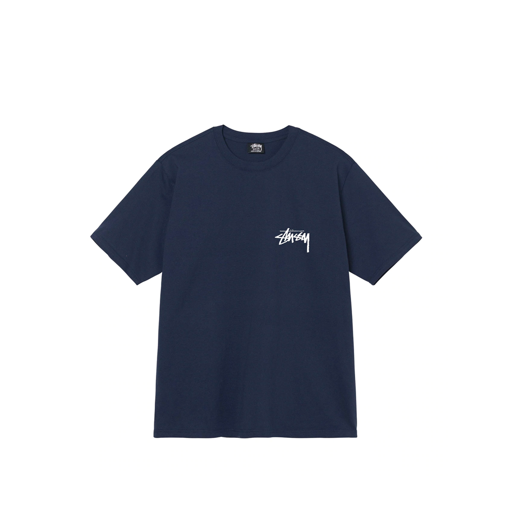 Stussy Fuzzy Dice Tee Navy 1904765
