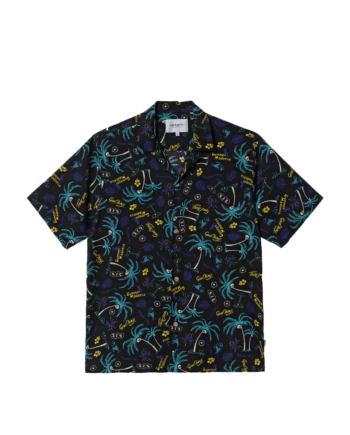 Carhartt Wip S/S Mirage Shirt Mirage Print/Black I030044-4