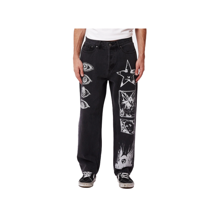 Obey Hard Work Dreams Denim Pant Dusty Black 142010081