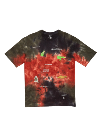 Volcom Pentagram Pizza Fa S/S T-Shirt Multi A5232106