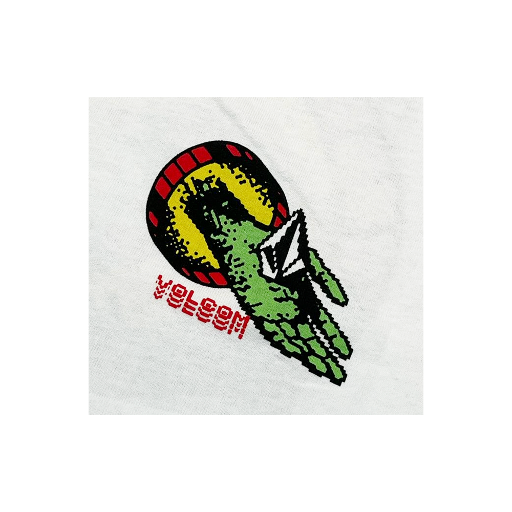Volcom Digital Dreams S/S White A4312214Volcom Digital Dreams S/S White A4312214
