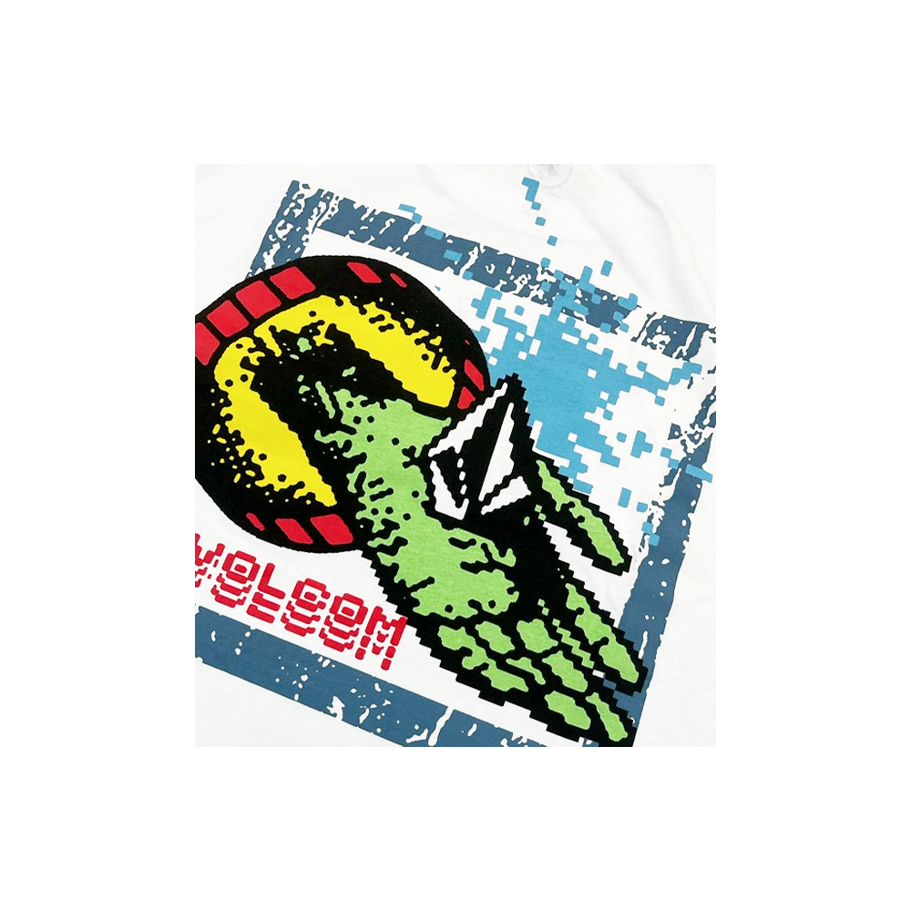 Volcom Digital Dreams S/S White A4312214