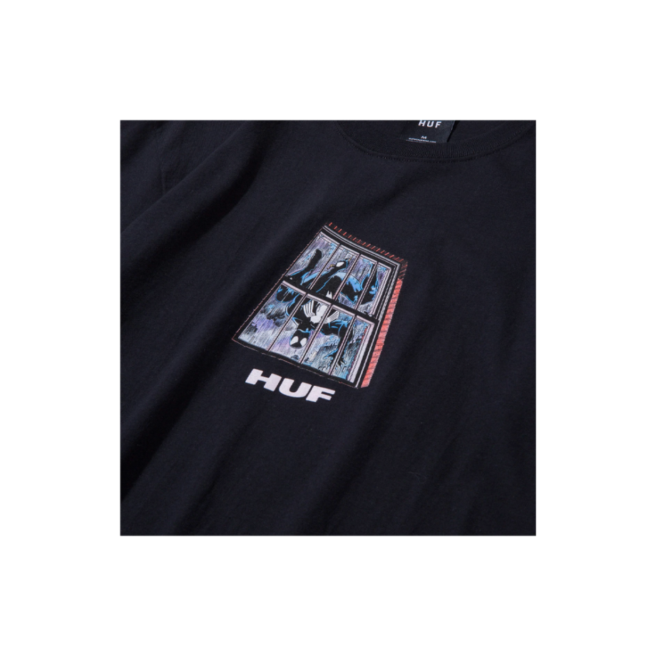 Huf Black Suit Spider-Man S/S T-Shirt Black TS01894