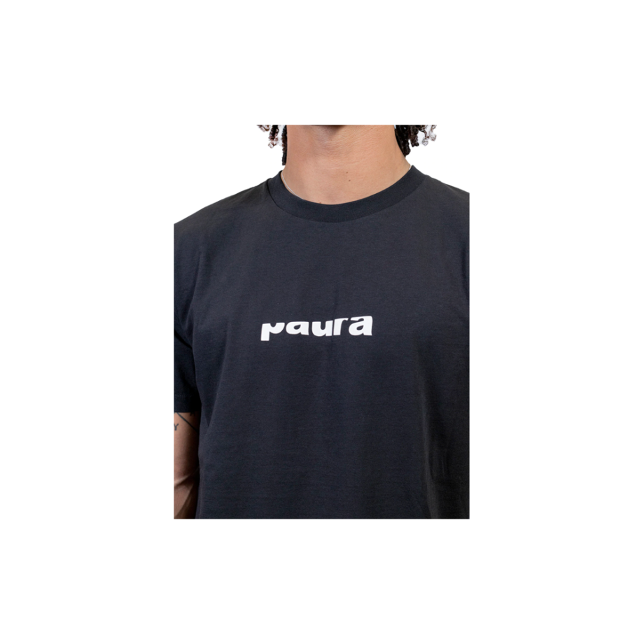 Paura Regular Basic T-Shirt Black 03PM1904M01090S