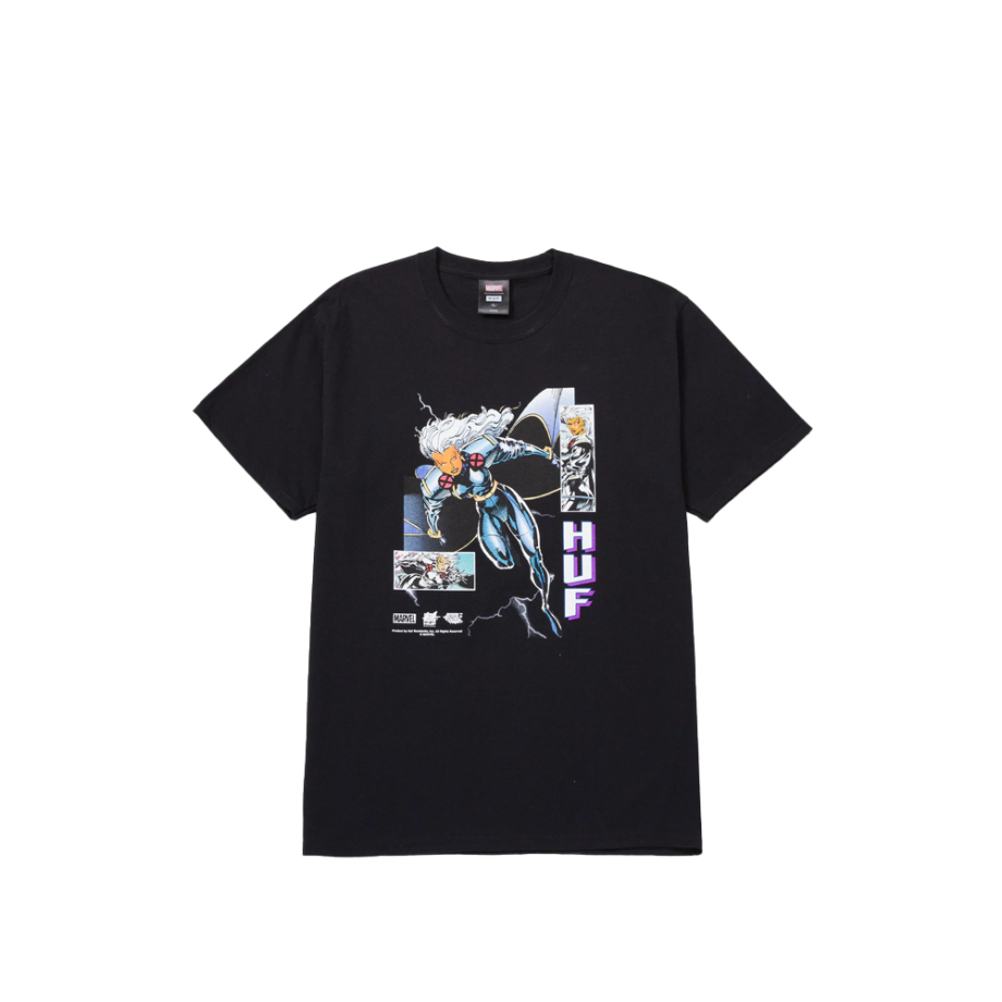 Huf Storm S/S T-Shirt Black TS01893