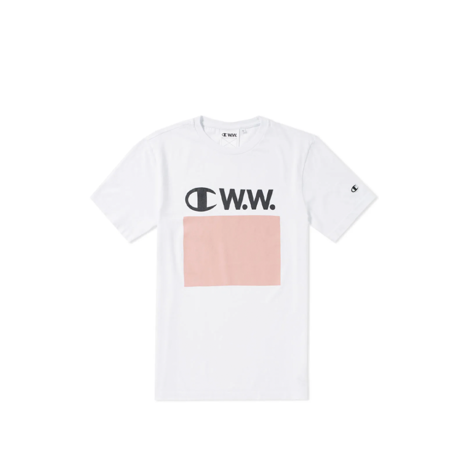 Wood Wood x Champion Alec T-Shirt Bright White 211085