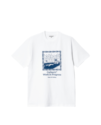Carhartt Wip S/S Steamroller T-Shirt White I030663-4