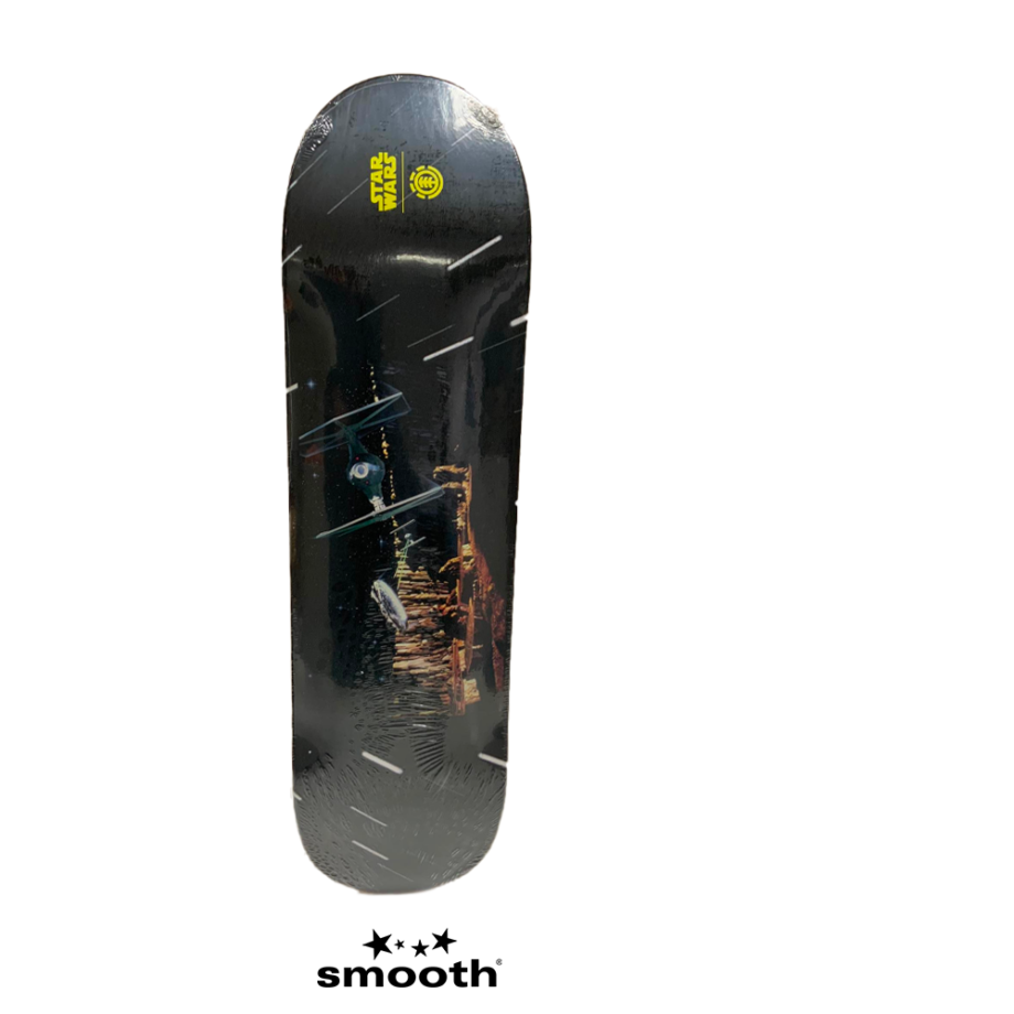 Element x Star Wars Death Star Skateboard Deck C4DCE9 8.25″