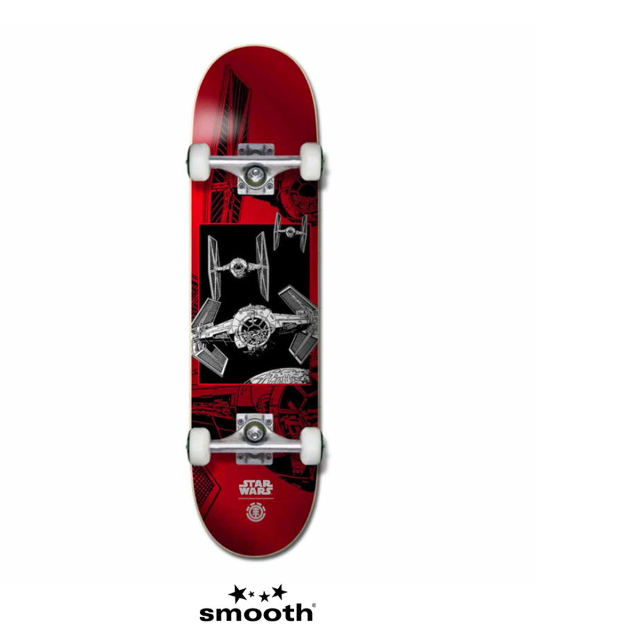 Element X Element x Star Wars Tie Fight Complete Skateboard C4CPA6 7.75″