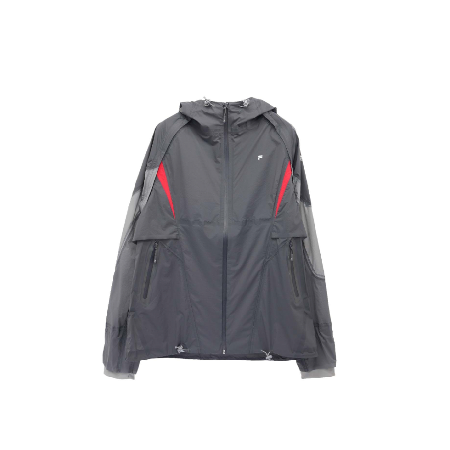 Fila x Slam Jam Trasformable Windbreaker Gray FAU0084