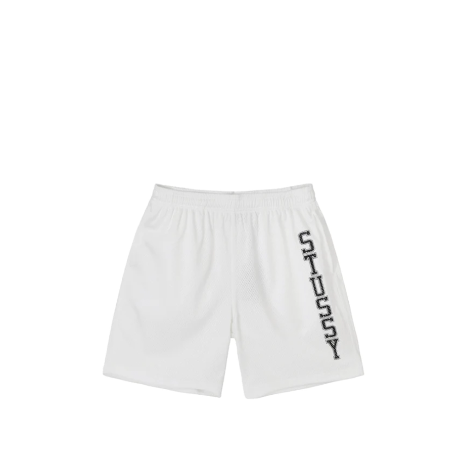 Stussy Collegiate Mesh Short White 112274