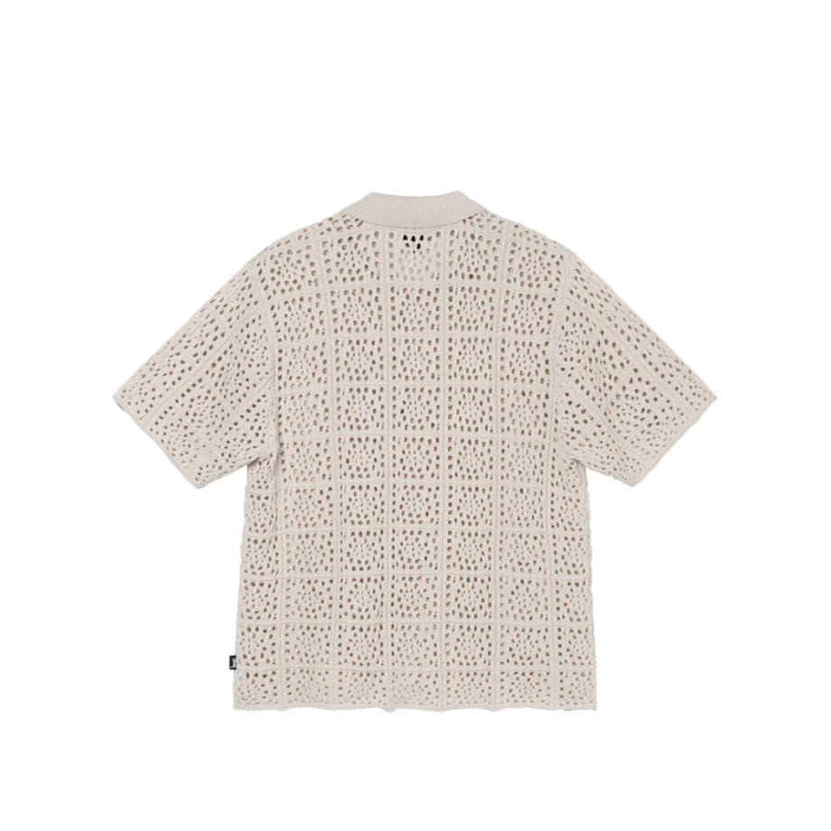 Stussy Crochet Shirt Natural 117127