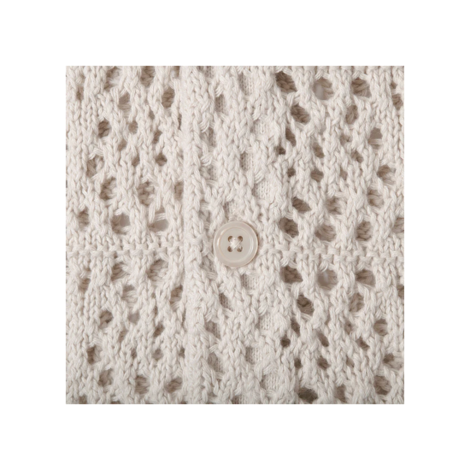 Stussy Crochet Shirt Natural 117127