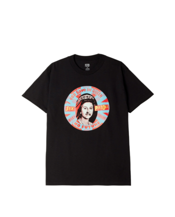 Obey Queen Badge Classic T-Shirt Black 165263377M