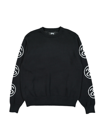 Stussy S/S Link Sweater Black 117133