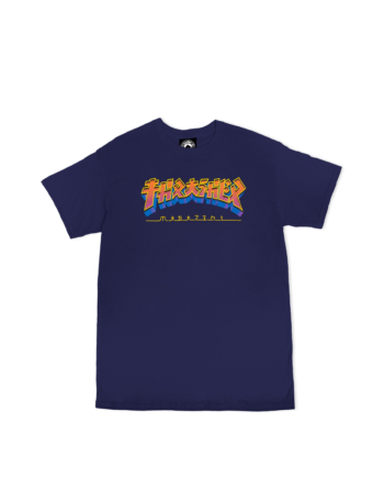 Thrasher Godzilla Burst T-Shirt Navy
