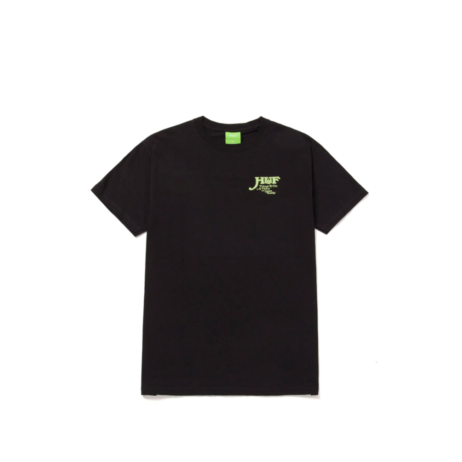 Huf At Home T-Shirt Black TS01822