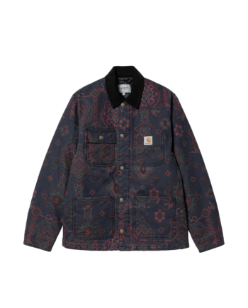 Carhartt Wip Michigan Coat Dark Navy Multi Verse / Black I031197-7