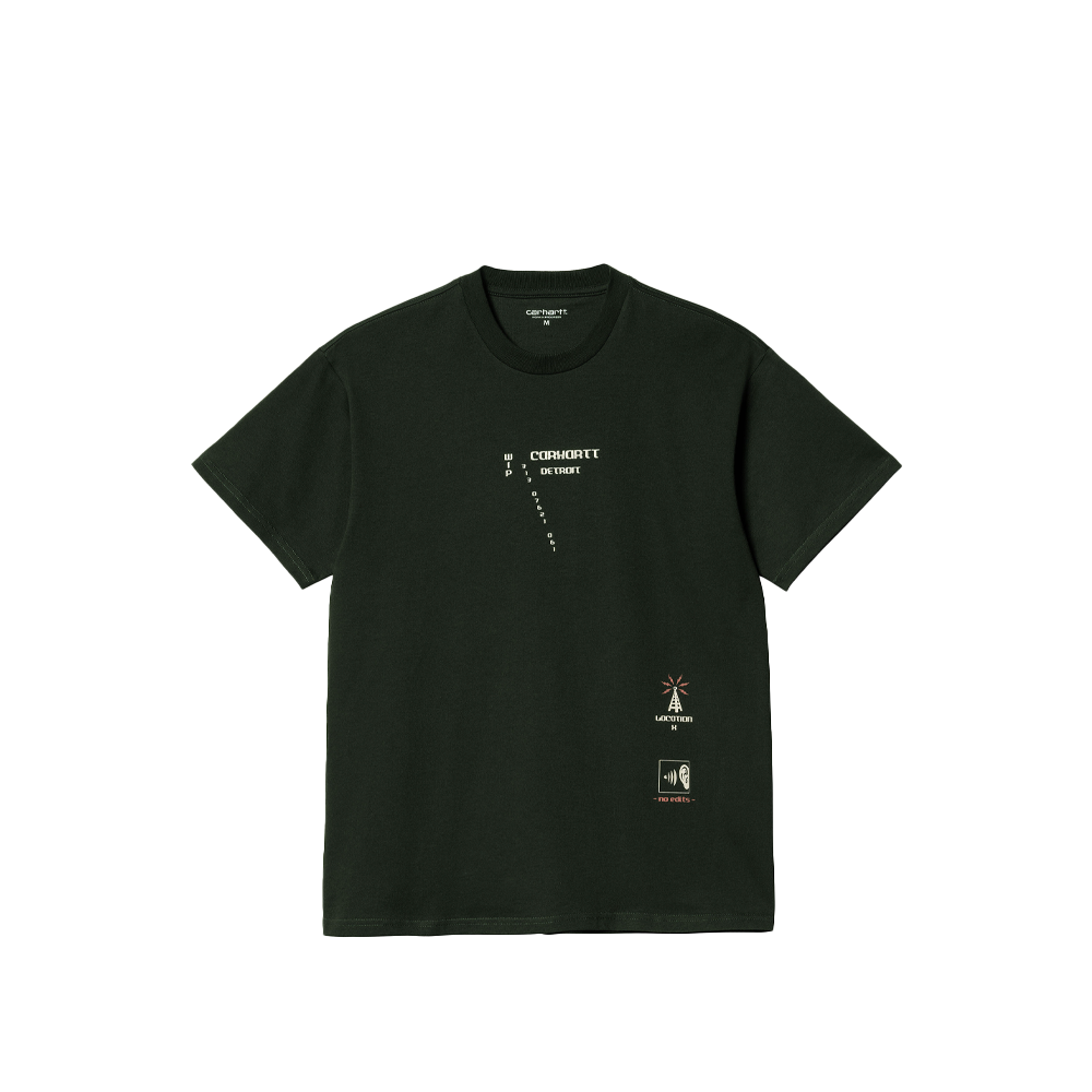 Carhartt Wip S/S Connect T-Shirt Dark Cedar I030987-18