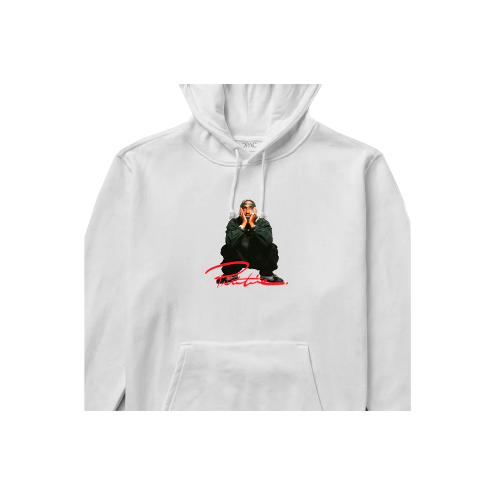 Primitive x Tupac Legend Hoodie White PAPSP22163-WHT