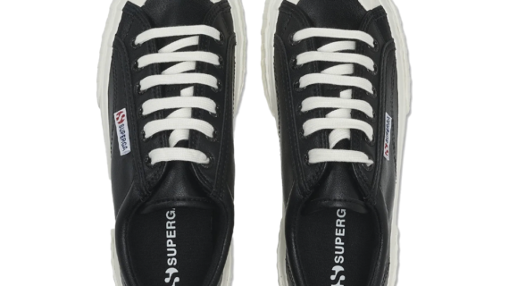 Superga on sale panatta pelle