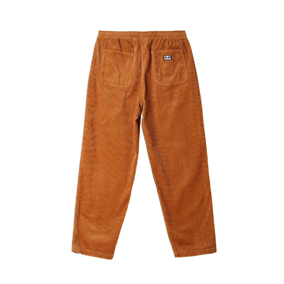 Obey Easy Cord Pant Brown 142020195