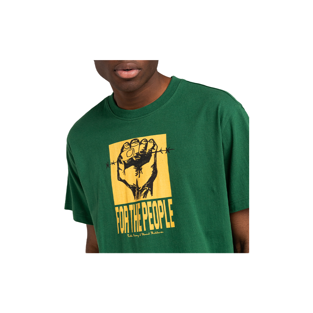 Element x Public Enemy Power T-Shirt Sequoia Green F1SSJ4ELF2