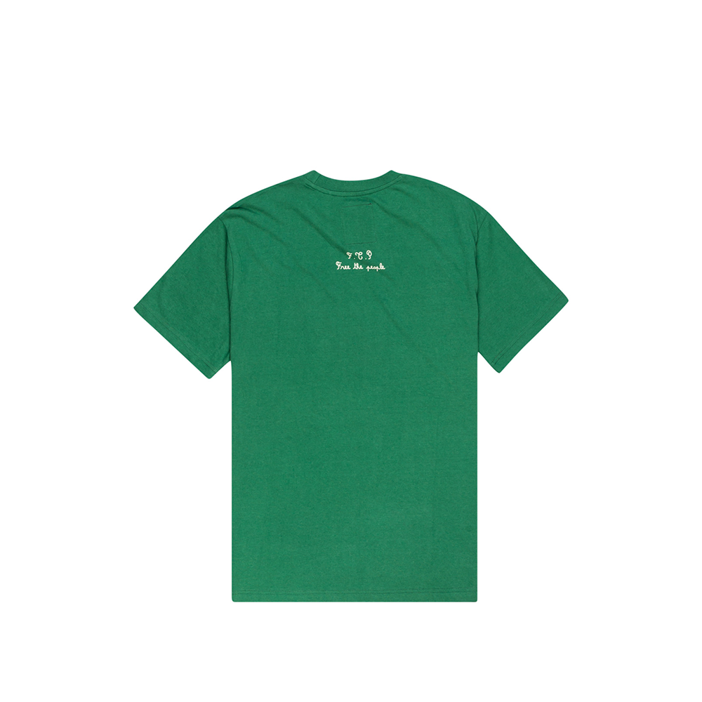 Element x Public Enemy Power T-Shirt Sequoia Green F1SSJ4ELF2