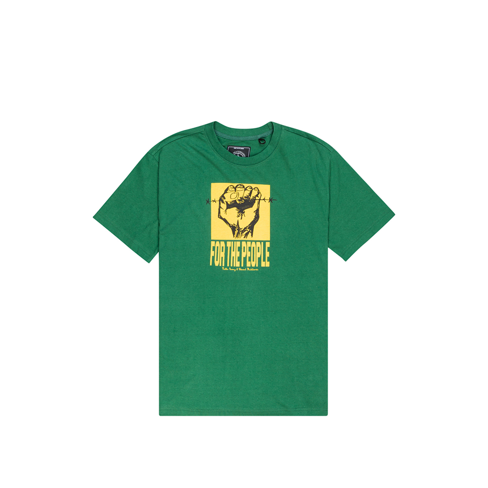 Element x Public Enemy Power T-Shirt Sequoia Green F1SSJ4ELF2