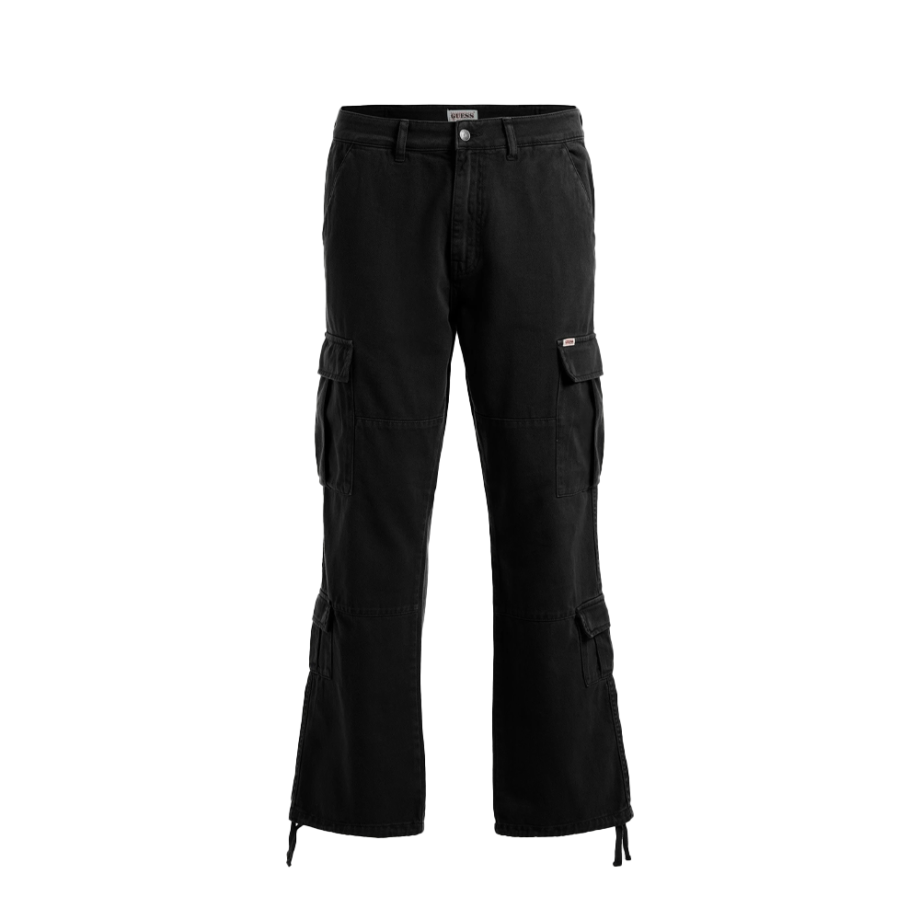 Guess Originals Cargo Pants Black M2BB02WEPL0