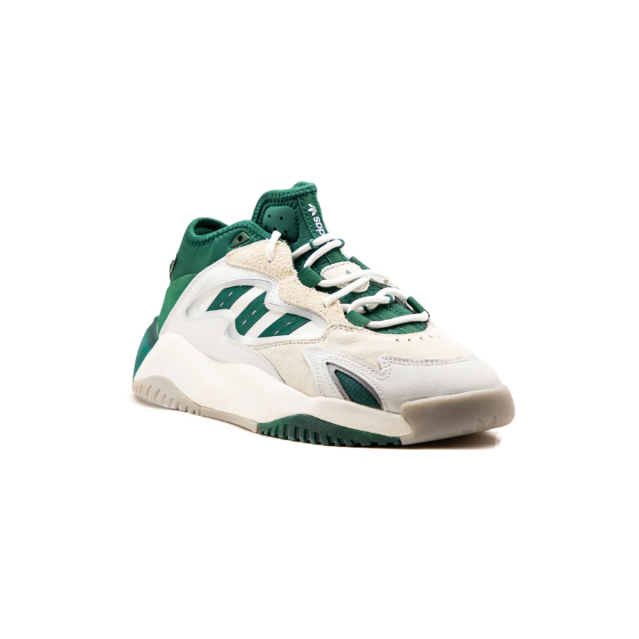 Adidas Streetball II Footwear White Team Dark Green GX9684