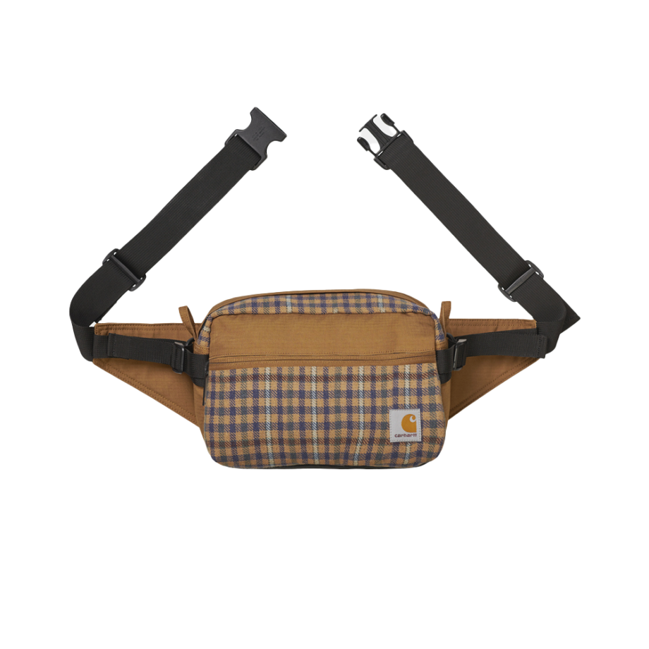 Carhartt Wip Highbury Hip Bag Hamilton Brown Asher Check Jasper I030875-01