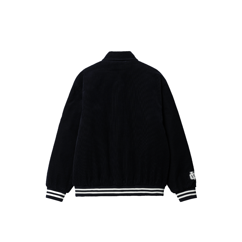 Carhartt Wip Letterman Jacket Dark Navy Wax I030819-3