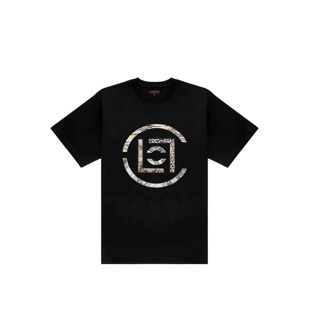 Clot Logo Fabric Patch T-Shirt Black CLJK22F10001