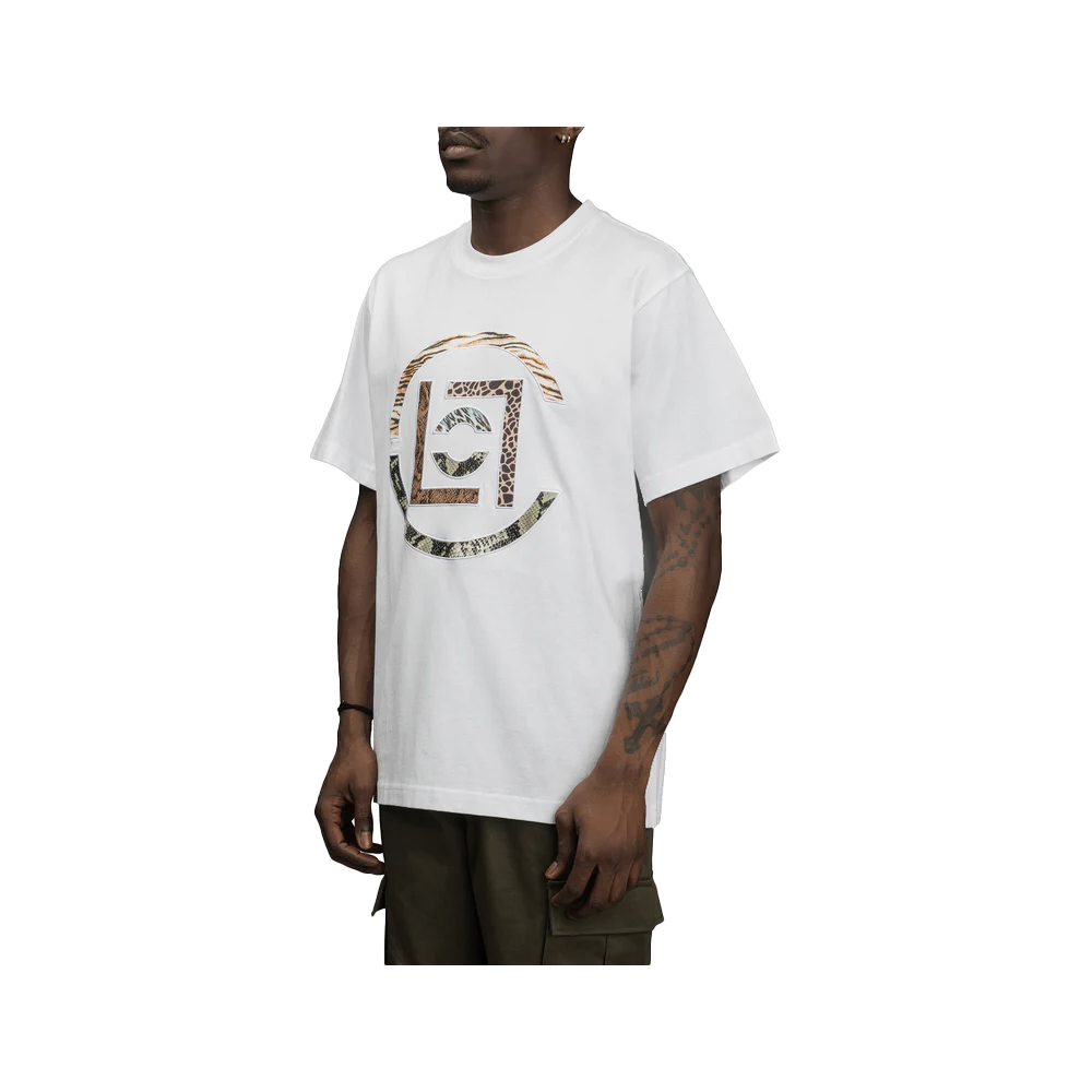 Clot Logo Fabric Patch T-Shirt White CLJK22F10001