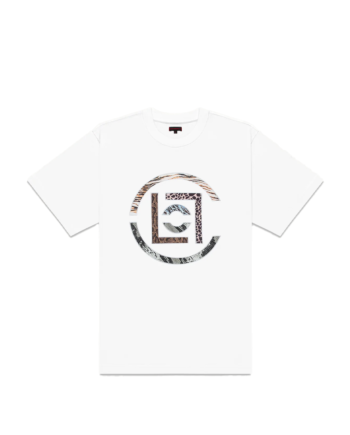 Clot Logo Fabric Patch T-Shirt White CLJK22F10001