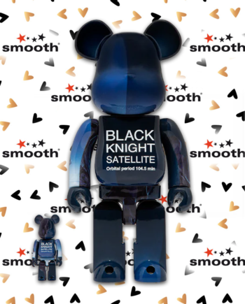 Medicom Toy Black Knight Satellite Bearbrick Set 100% 400%