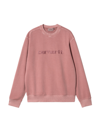 Carhartt Wip Duster Sweatshirt Dahlia Garment Dyed I031788-25