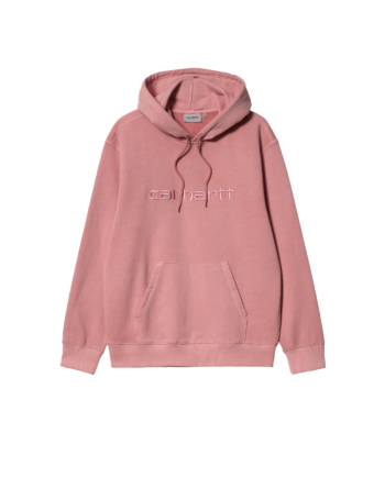 Carhartt Wip Hooded Duster Sweatshirt Dahlia Garment Dyed I030145-67