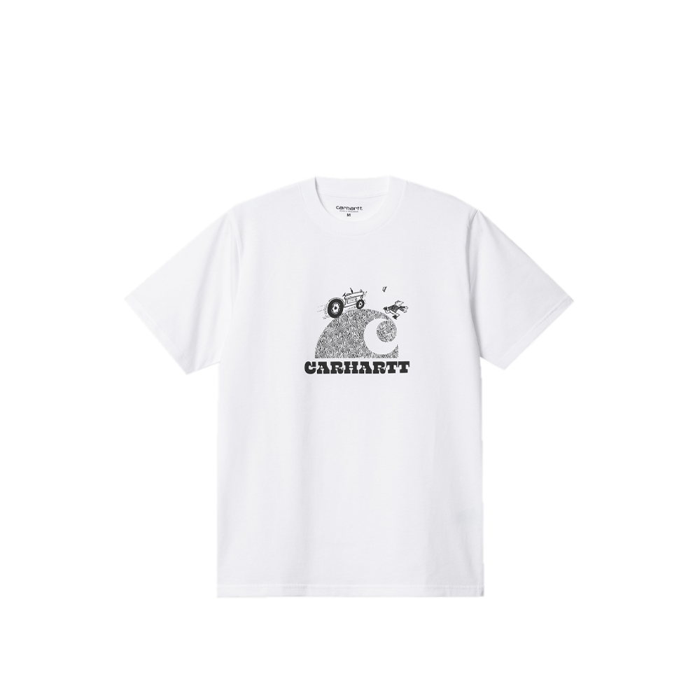 Carhartt Wip SS Harvester T-Shirt White I032078-2