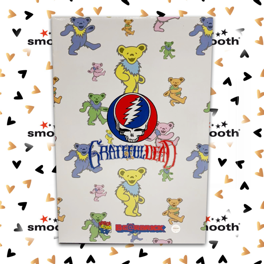 Madicom Toy Grateful Dead (Dancing Bear) Bearbrick Set 100% 400%