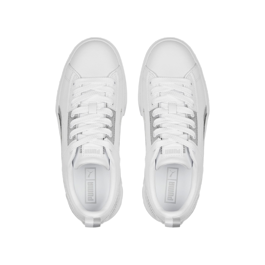 Puma Mayze UT Metallic Sneakers Women's Sneakers White Silver 391084-01