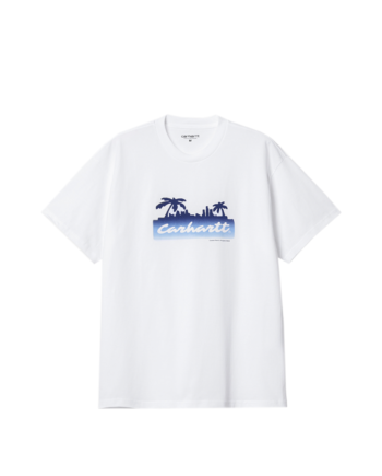 Carhartt Wip SS Palm Script T-Shirt White I031724-5