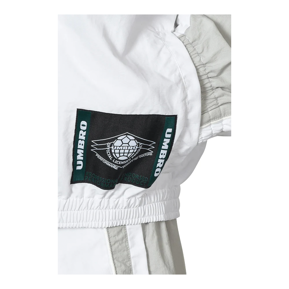 Umbro Track Jacket White Grey Green 62002U