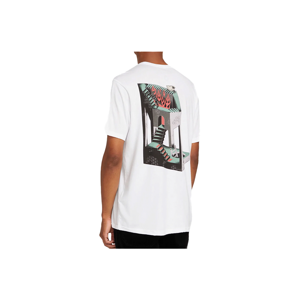 Volcom Skate Vitals Axel SS Tee White A5012306
