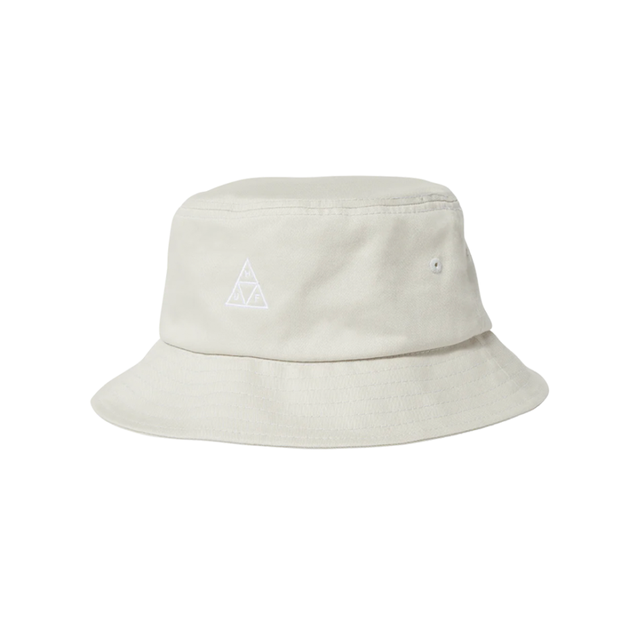 Huf Set Triple Triangle Bucket Hat Cream HT00717