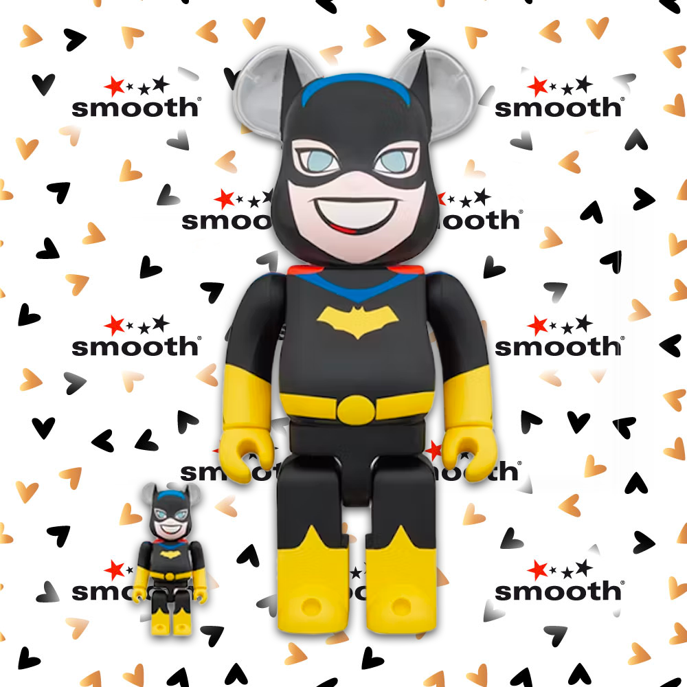 Medicom Toy Batgirl (The New Batman Adventures) Bearbrick Set 100% 400%