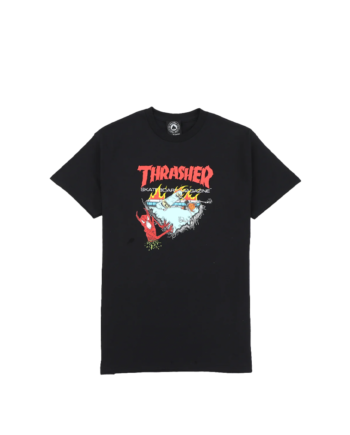 Thrasher Neckface 500 T-shirt Black 145122